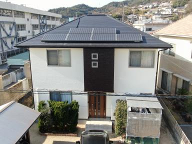 岡山県玉野市 U様邸 外壁・屋根塗装を施工しました。