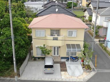 岡山県北区 S様邸屋根・外壁塗装を施工